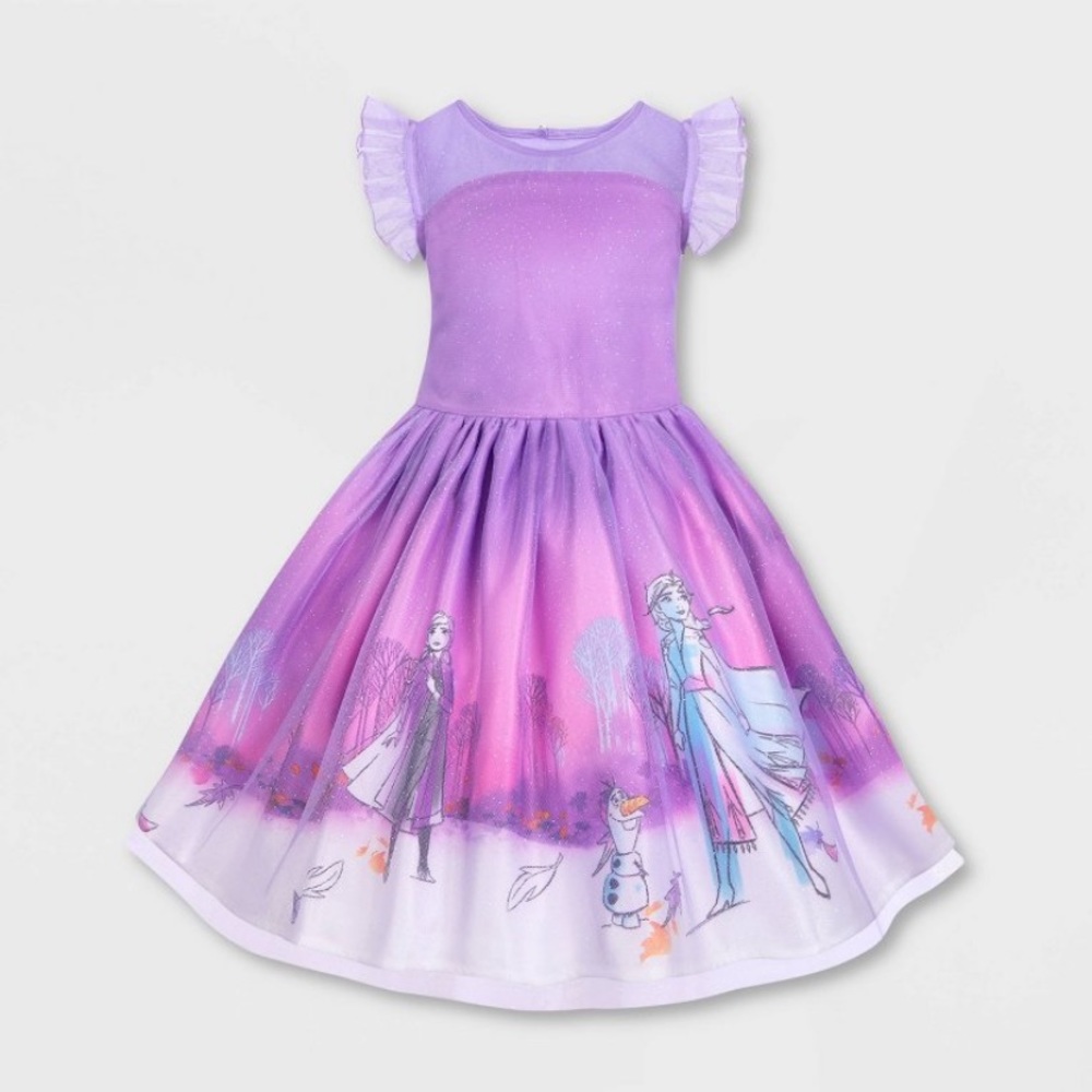 Disney Frozen Elsa and Anna Dress Size 5/6